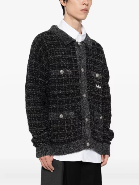 Cardigan Bape Black *a Bathing Ape® cu broderie negru