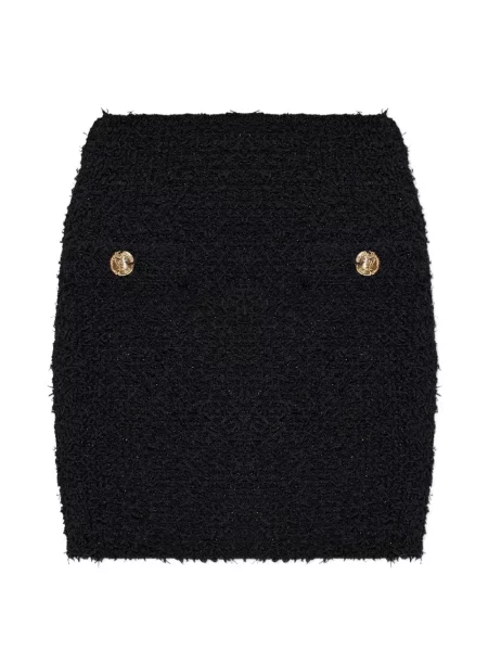 Fusta mini Balmain negru