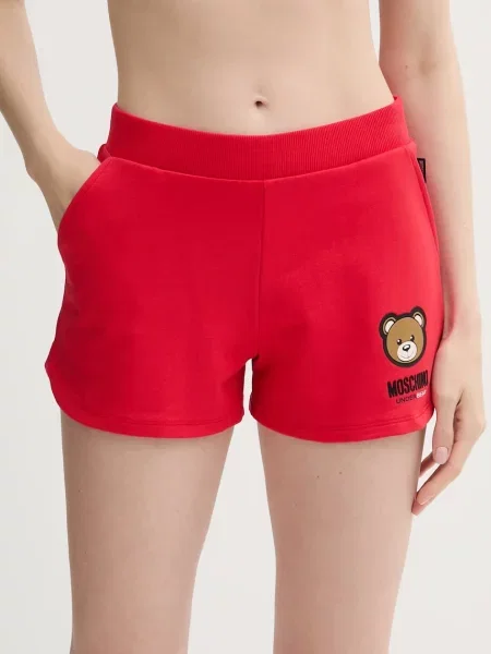 Moschino Underwear Kratke hlače rdeča