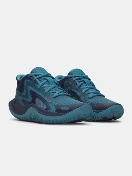 Gyerek félcipő Under Armour kék