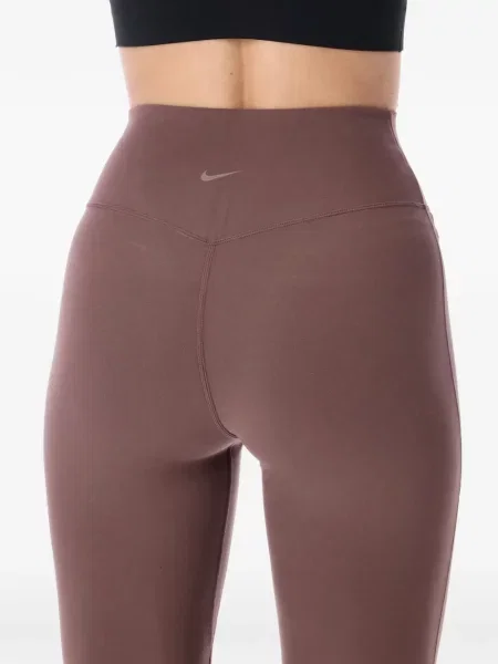 Hanorac cu glugă Nike cu decolteu rotund cu autograf de jumătate de fermoar roz