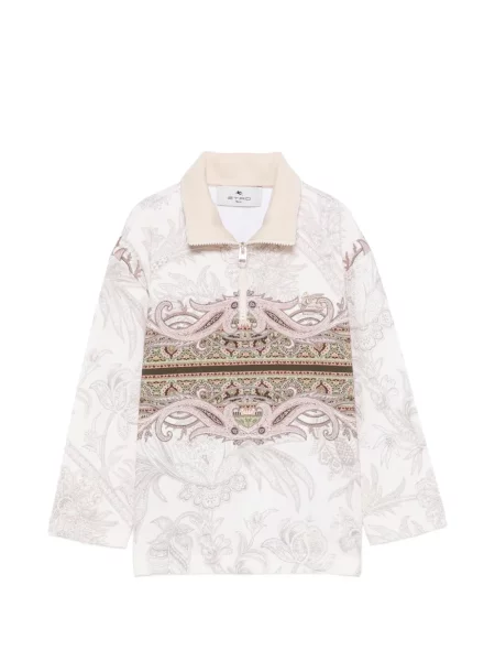 Bluza rozpinana dziecięca Etro biała