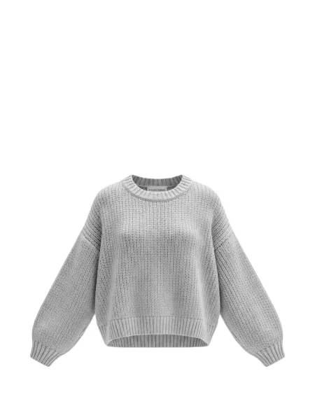 Pulover Emerson Renaldi cu decolteu rotund chunky gri