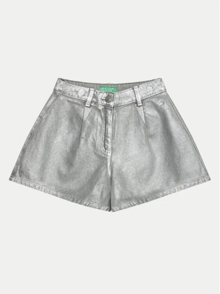 United Colors Of Benetton Шорти от плат сив