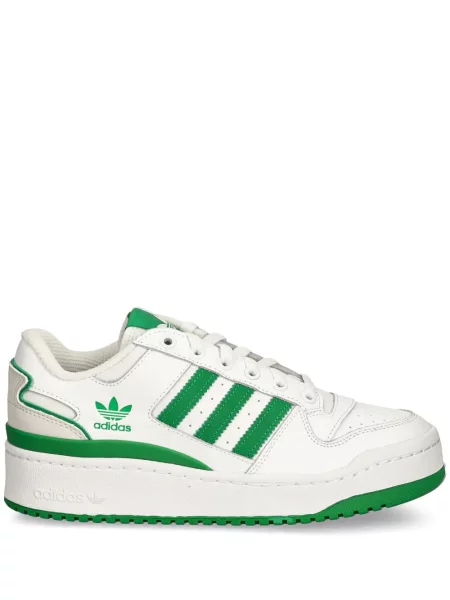 Бягане топ Adidas изрязани с принт бяло