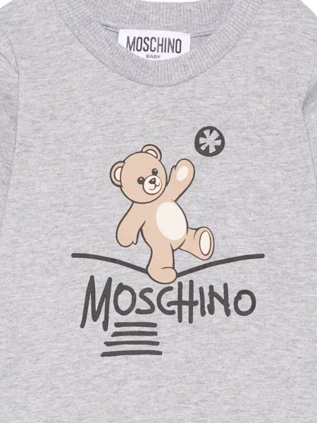 Koszulka dziecięca Moschino szara