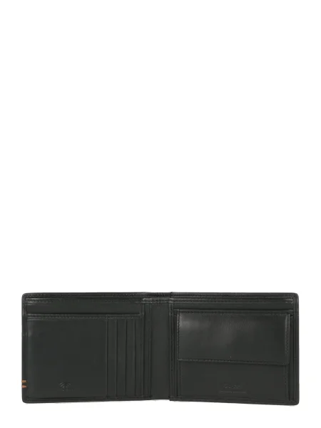GUESS Portofel BOSTON / negru maro