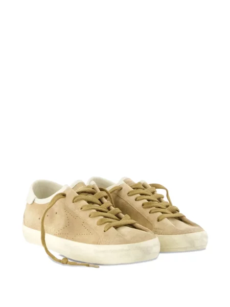 Sneakerși Golden Goose din piele de căprioară