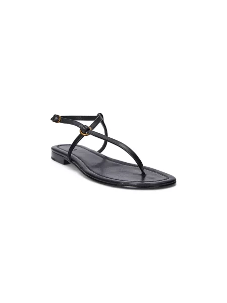 Polo Ralph Lauren sandały skórzane Plo Rng Br Sandal czarne
