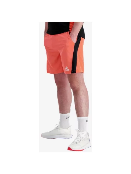 Spodenki Le Coq Sportif Training N1 pomarańczowo-czarne XS czarne