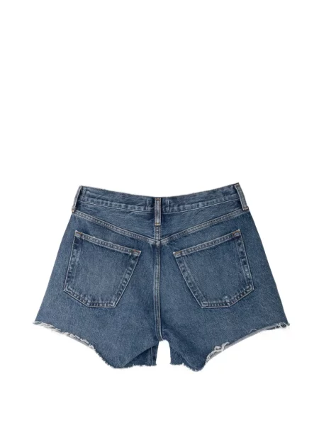 Pantaloni scurți Agolde albastru