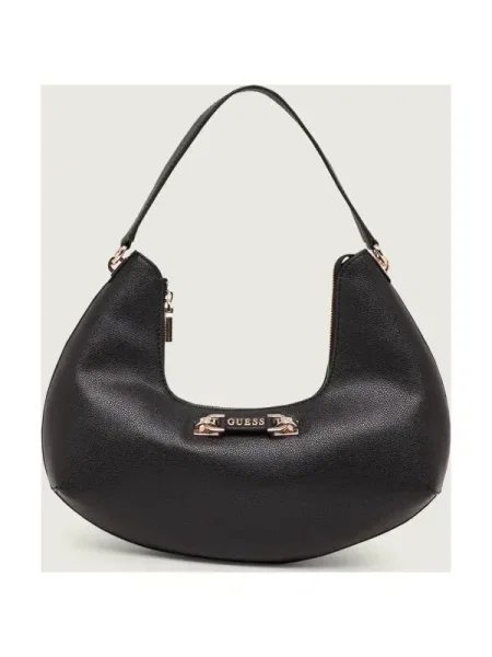 Geanta hobo Guess negru