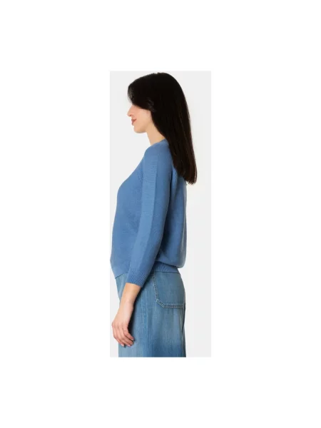 Sweter Weekend Max Mara niebieski