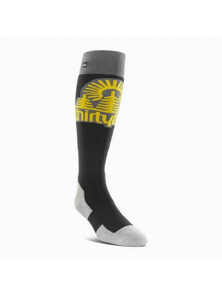 Șosete de snowboard pentru bărbați ThirtyTwo Halo black/charcoal negru