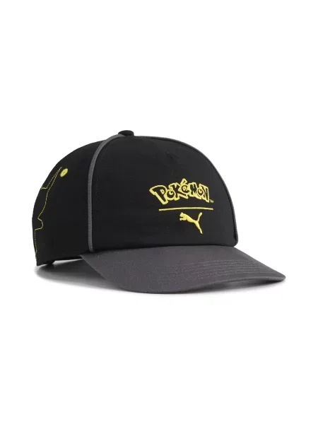 Młodzieżowa czapka typu dad PUMA x POKÉMON Akcesoria czarny