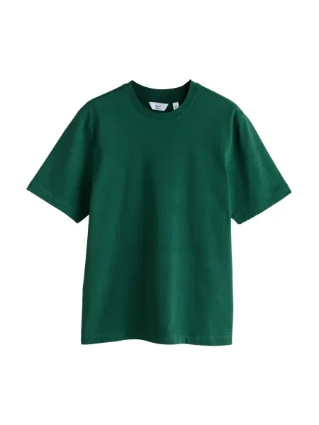 Next Tricou închis verde