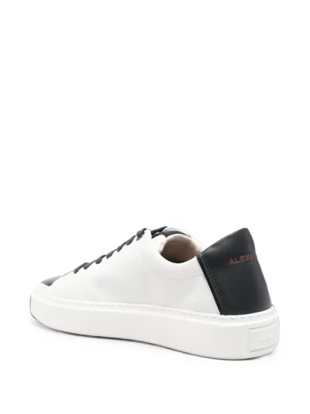 Sneakerși Alexander Smith din piele cu imagine alb