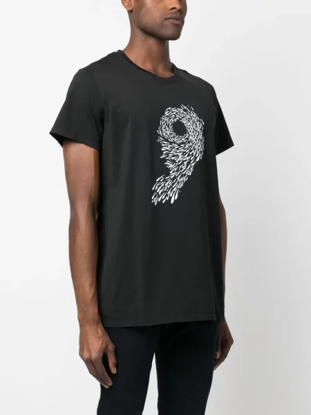 Tricou 14bros cu imagine negru