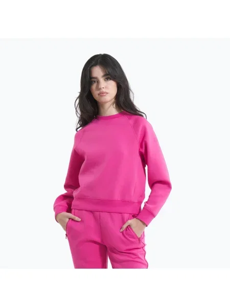 Дамски суитшърт Pitbull Discovery Crewneck малиново червено