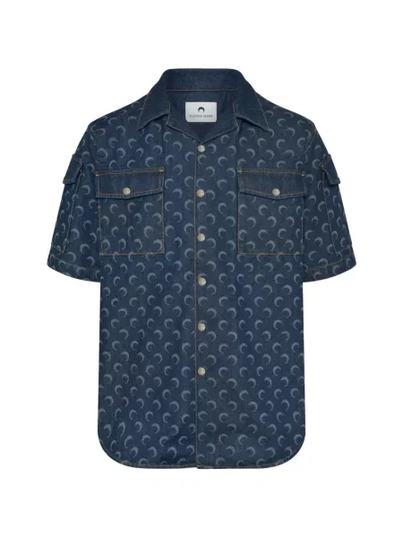 Cămașă din denim Marine Serre albastru