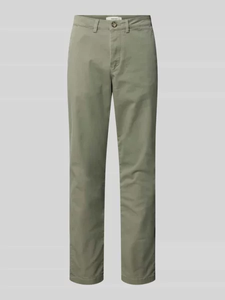 Chinosy o kroju slim fit z mieszanki bawełny ekologicznej model NEW MILES’ Selected Homme