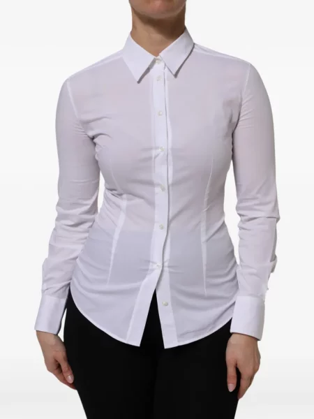 Lung cămașă Dolce & Gabbana alb