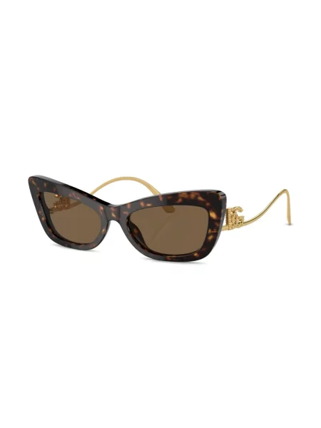 Křišťálové sluneční brýle Dolce & Gabbana Eyewear zlaté