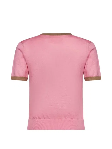 Tricou Guest In Residence din cașmir roz