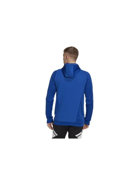 Kapucnis melegítő felső Adidas kék