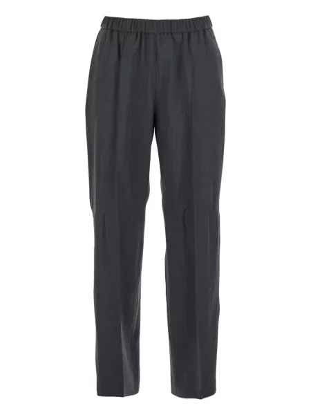 Pantaloni Fabiana Filippi de lână gri