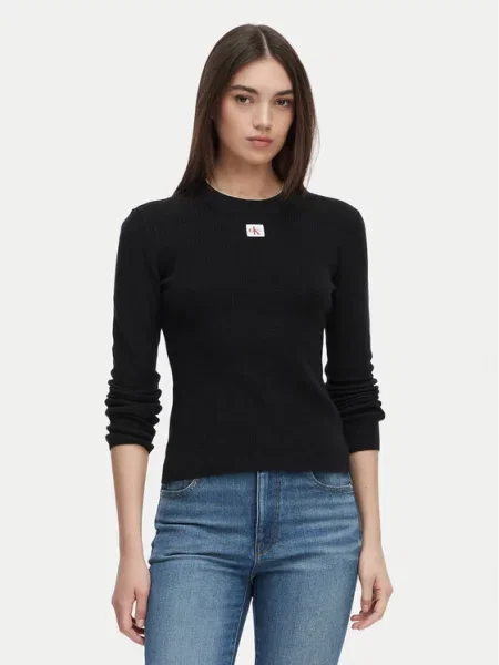 Szvetter Calvin Klein Jeans fekete