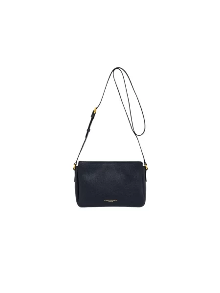 Torebka crossbody Gianni Chiarini skórzana niebieska