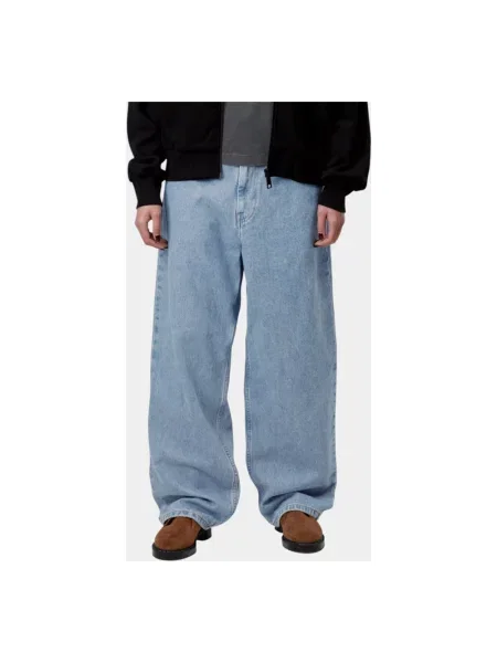 Jeansy Carhartt Wip niebieskie