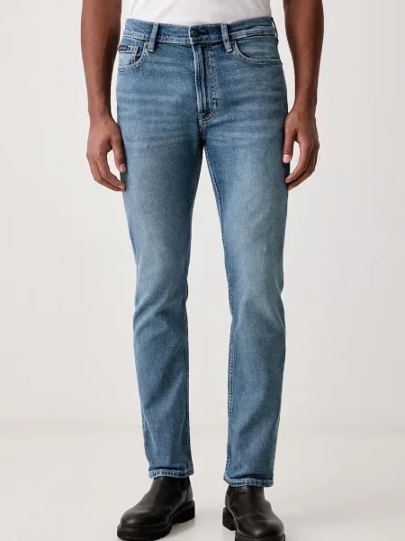 Calvin Klein blugi straight pentru bărbați albastru