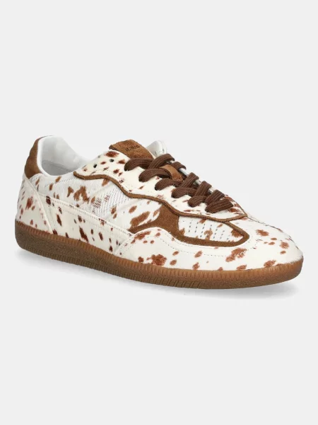 Alohas sneakers din piele intoarsă bej maro