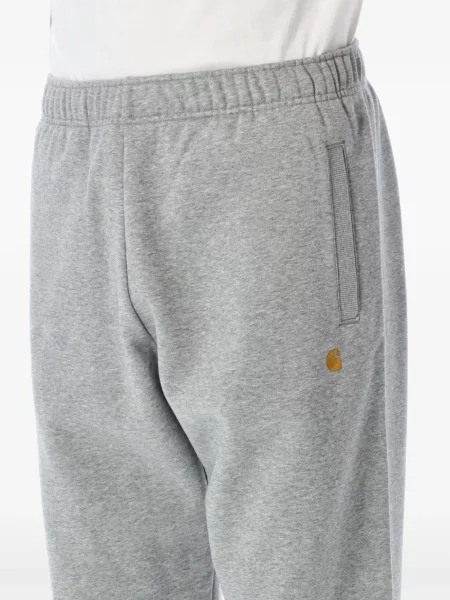 Τρέξιμο παντελόνι Carhartt Wip με αυτόγραφο γκρι