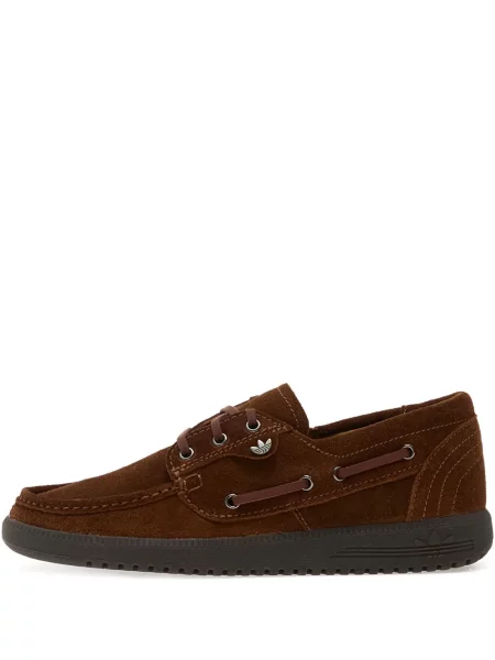 Top Adidas cu imagine alergare maro
