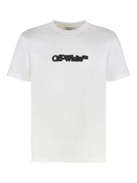 Tricou Off-white cu imagine alb