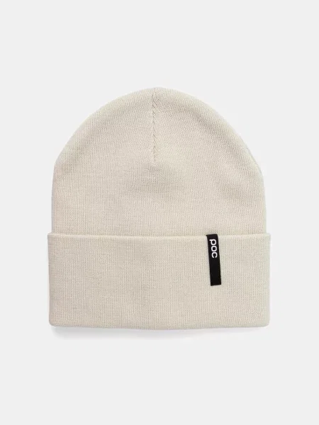 Шапка с вълна POC бежово