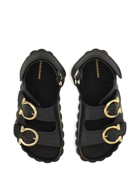 Sandale Ferragamo din piele negru