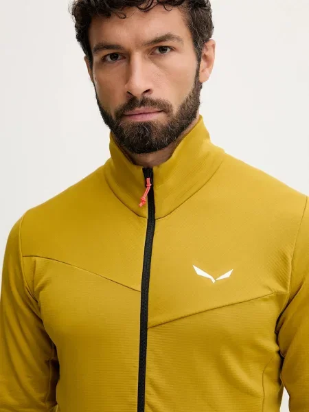 Спортивна кофта Salewa Puez Cammino однотонна зелений