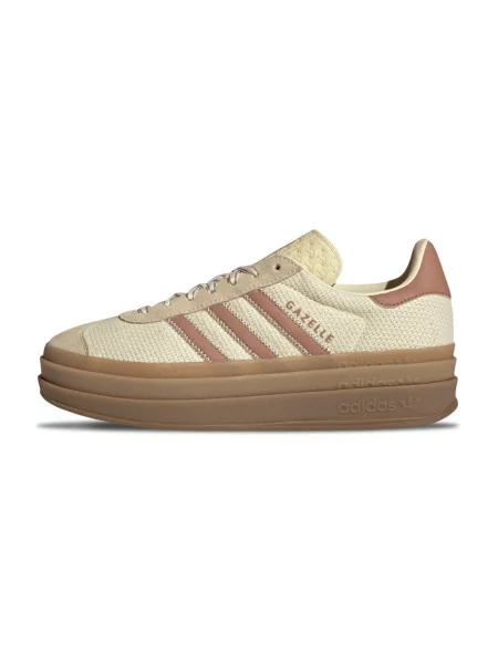 Adidas Originals Sneakersy Gazelle Bold weiss beżowe