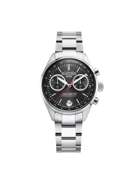 Roamer Analogové hodinky Chronograph Gran Sportivo' černá