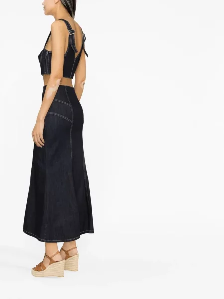 Top Alberta Ferretti plava