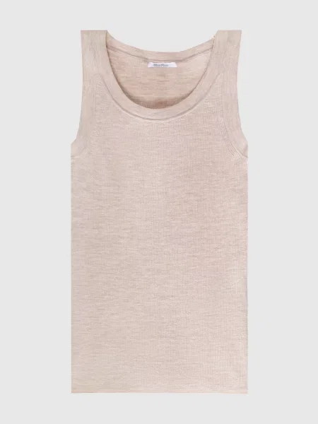 Топ ELIADI з вовни Max Mara бежевий