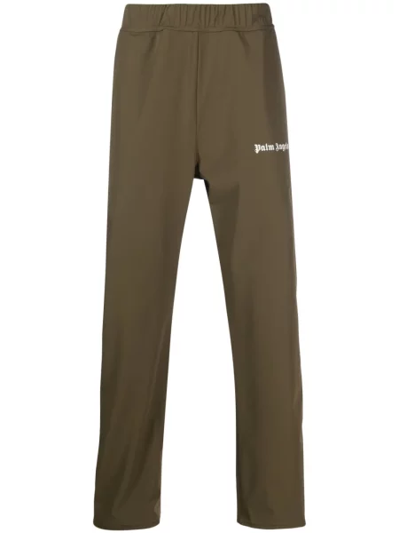 Cargo hlače Palm Angels s printom zelena
