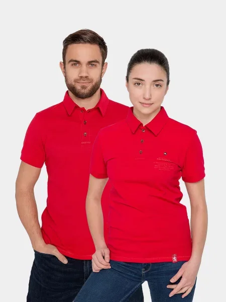 Поло Авіація Галичини червоний