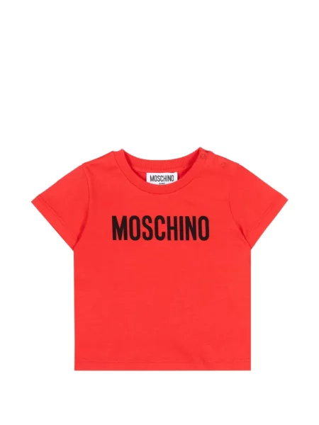 Koszulka dziecięca Moschino czerwona