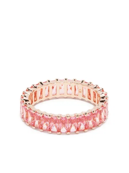 Inel Swarovski de cristal roz