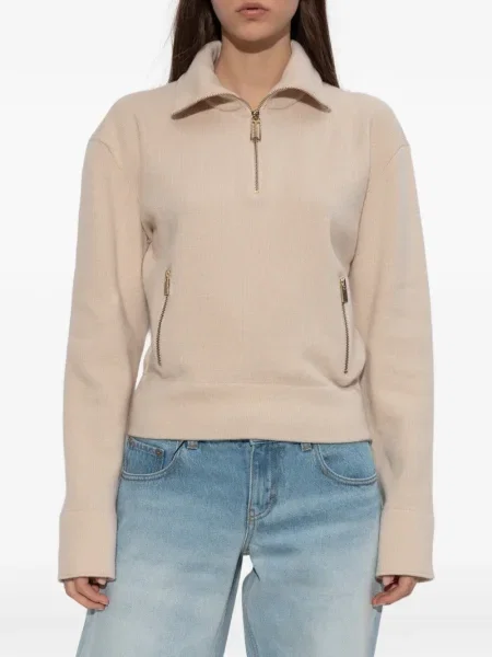 Pulover Victoria Beckham de jumătate de fermoar